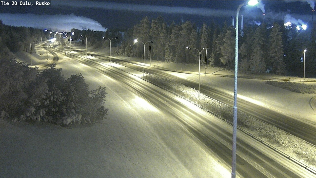 Kelikamerat Kuva Tie 20 Oulu, Rusko, Oulu, Pohjois-Pohjanmaa