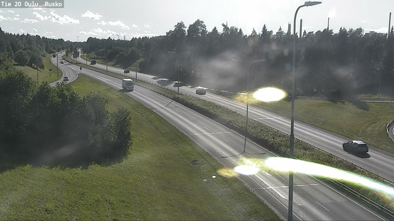 Kelikamerat Kuva Tie 20 Oulu, Rusko, Oulu, Pohjois-Pohjanmaa