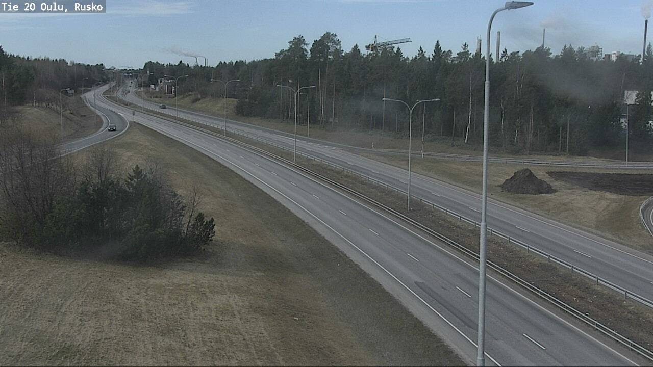 Kelikamerat Kuva Tie 20 Oulu, Rusko, Oulu, Pohjois-Pohjanmaa