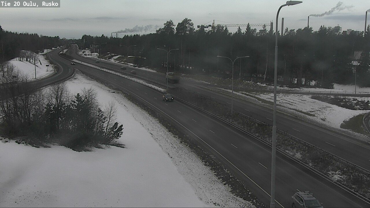 Kelikamerat Kuva Tie 20 Oulu, Rusko, Oulu, Pohjois-Pohjanmaa