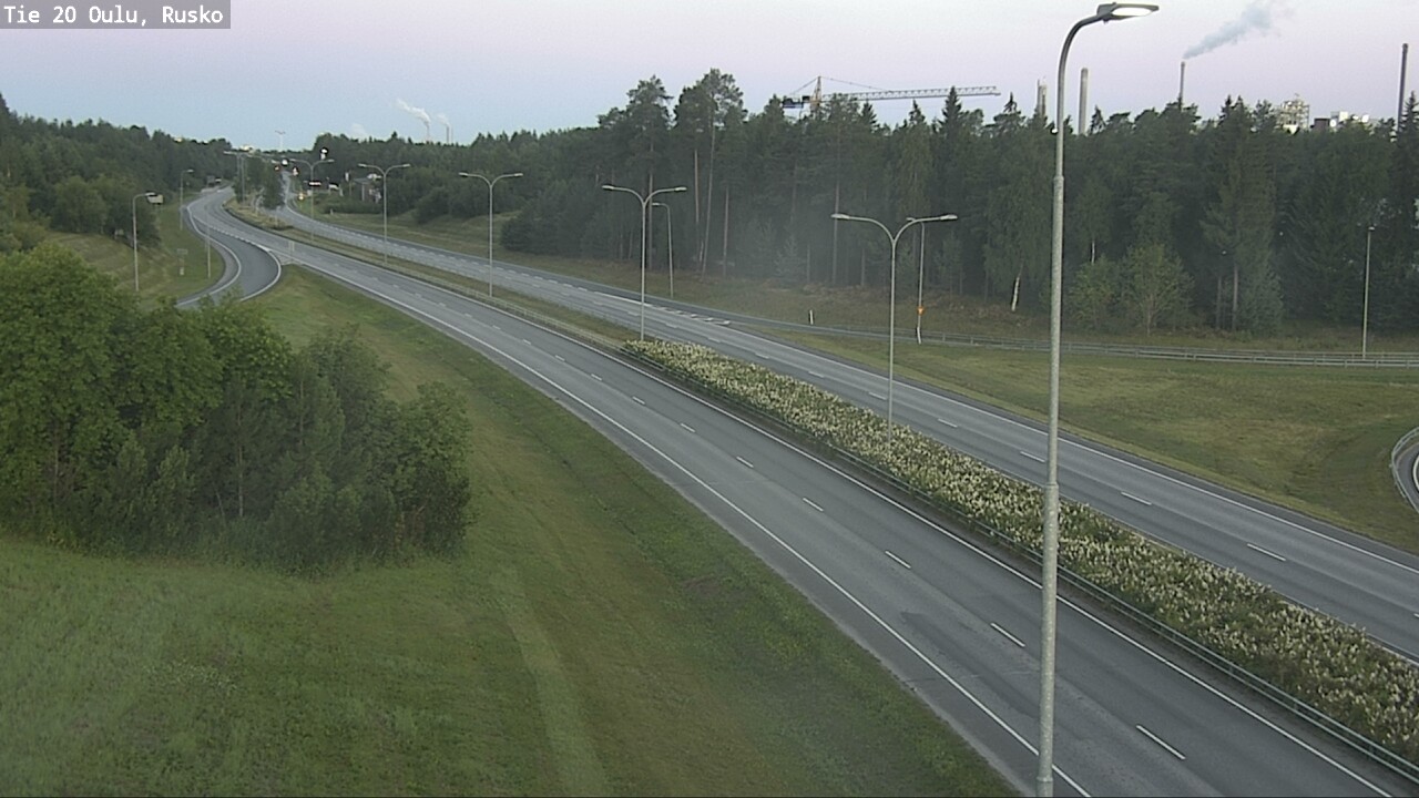 Kelikamerat Kuva Tie 20 Oulu, Rusko, Oulu, Pohjois-Pohjanmaa