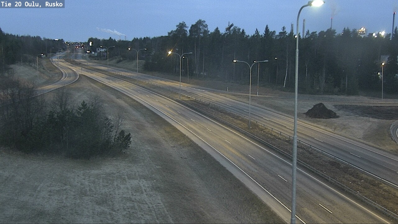 Kelikamerat Kuva Tie 20 Oulu, Rusko, Oulu, Pohjois-Pohjanmaa
