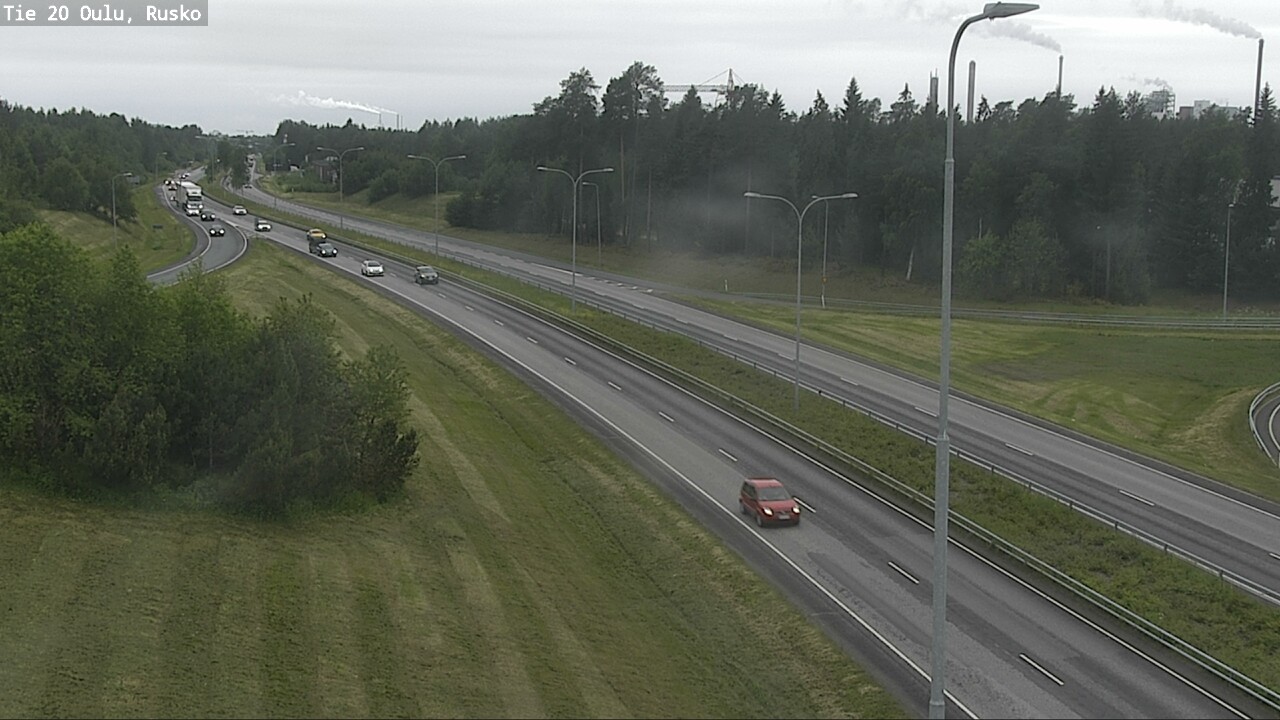 Kelikamerat Kuva Tie 20 Oulu, Rusko, Oulu, Pohjois-Pohjanmaa