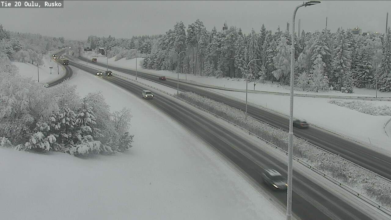 Kelikamerat Kuva Tie 20 Oulu, Rusko, Oulu, Pohjois-Pohjanmaa