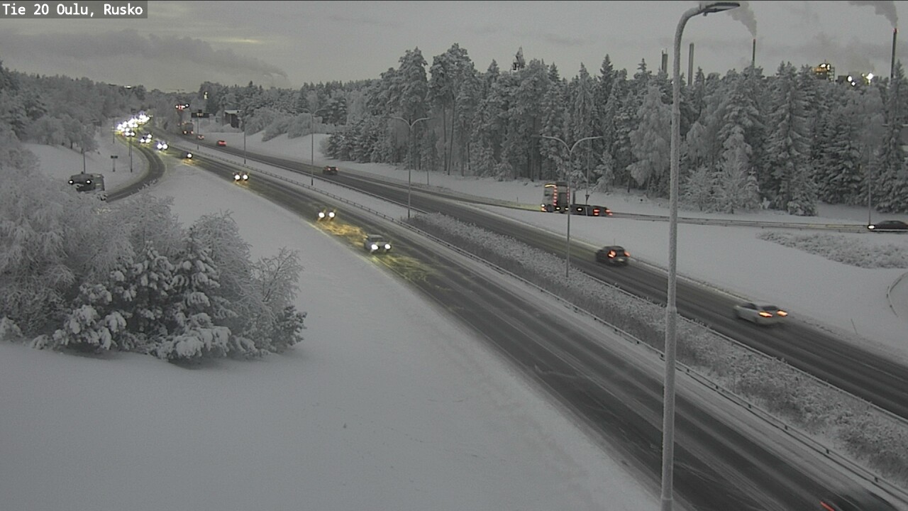 Kelikamerat Kuva Tie 20 Oulu, Rusko, Oulu, Pohjois-Pohjanmaa