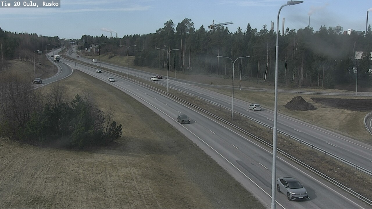 Kelikamerat Kuva Tie 20 Oulu, Rusko, Oulu, Pohjois-Pohjanmaa