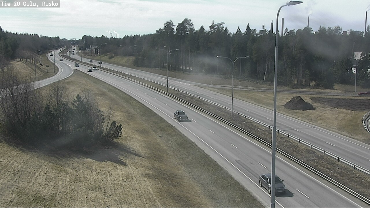 Kelikamerat Kuva Tie 20 Oulu, Rusko, Oulu, Pohjois-Pohjanmaa