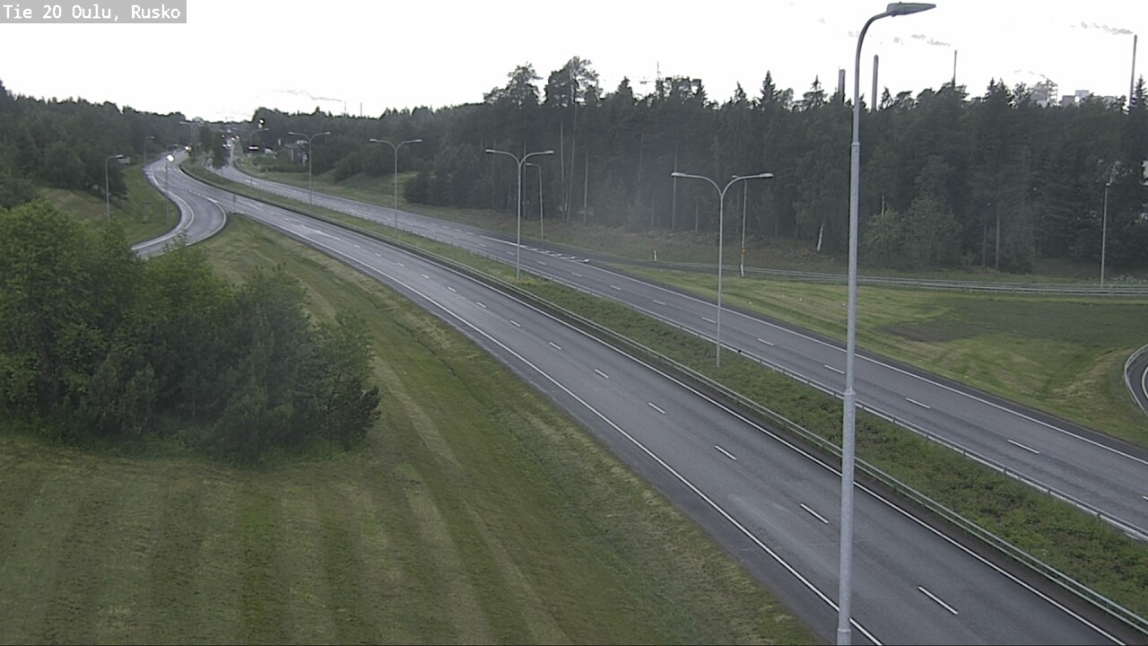 Kelikamerat Kuva Tie 20 Oulu, Rusko, Oulu, Pohjois-Pohjanmaa