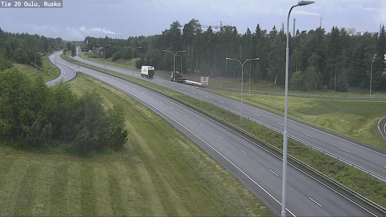 Kelikamerat Kuva Tie 20 Oulu, Rusko, Oulu, Pohjois-Pohjanmaa