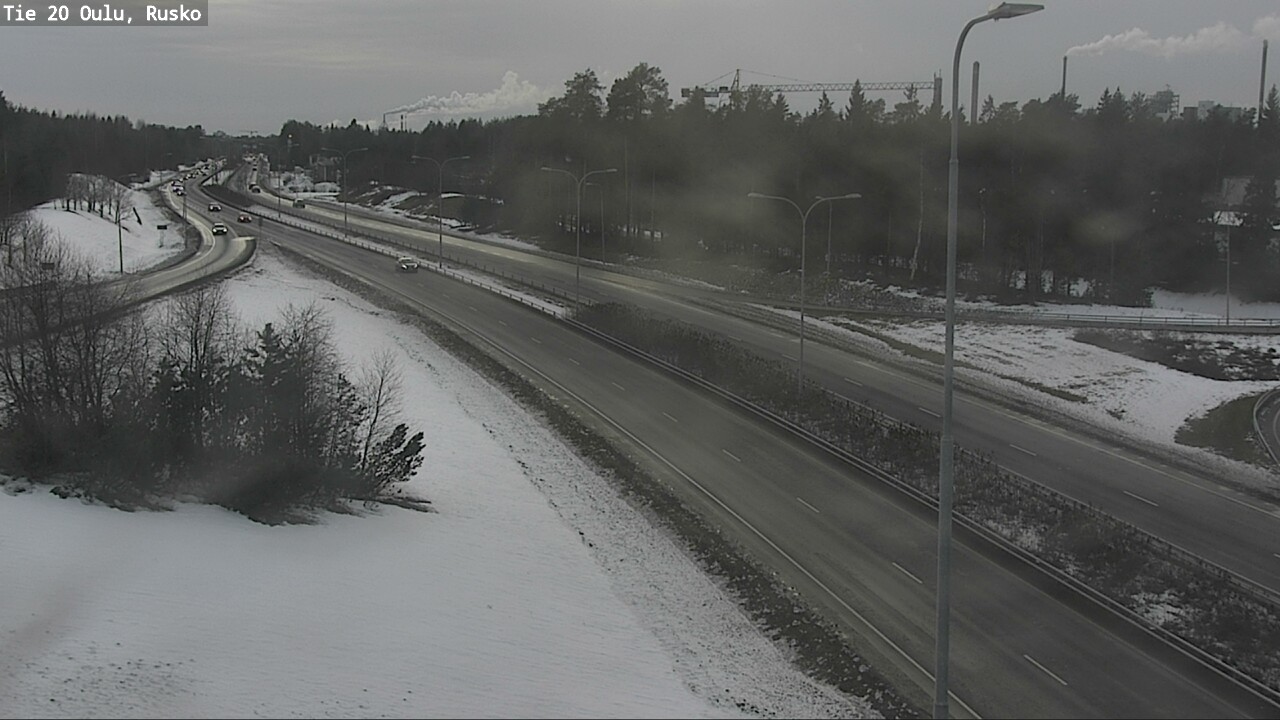 Kelikamerat Kuva Tie 20 Oulu, Rusko, Oulu, Pohjois-Pohjanmaa