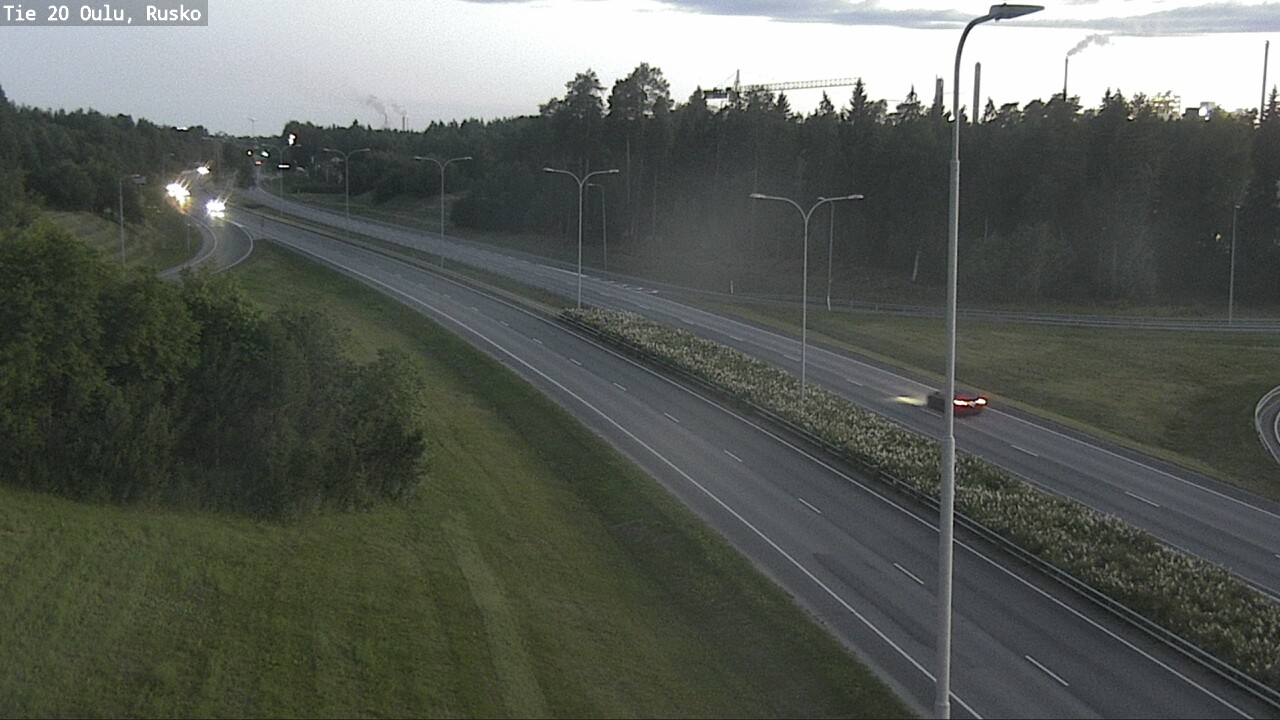 Kelikamerat Kuva Tie 20 Oulu, Rusko, Oulu, Pohjois-Pohjanmaa
