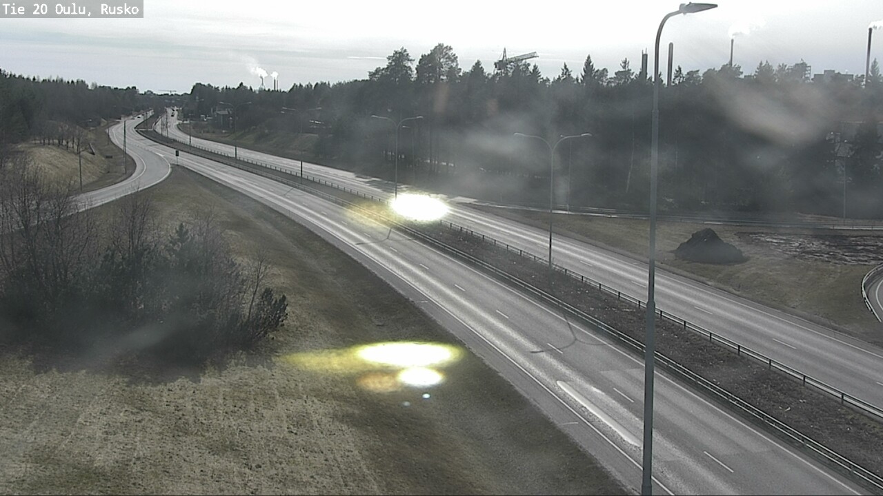 Kelikamerat Kuva Tie 20 Oulu, Rusko, Oulu, Pohjois-Pohjanmaa