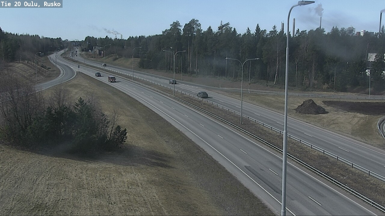 Kelikamerat Kuva Tie 20 Oulu, Rusko, Oulu, Pohjois-Pohjanmaa