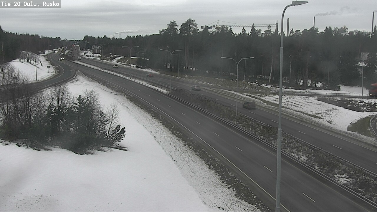 Kelikamerat Kuva Tie 20 Oulu, Rusko, Oulu, Pohjois-Pohjanmaa