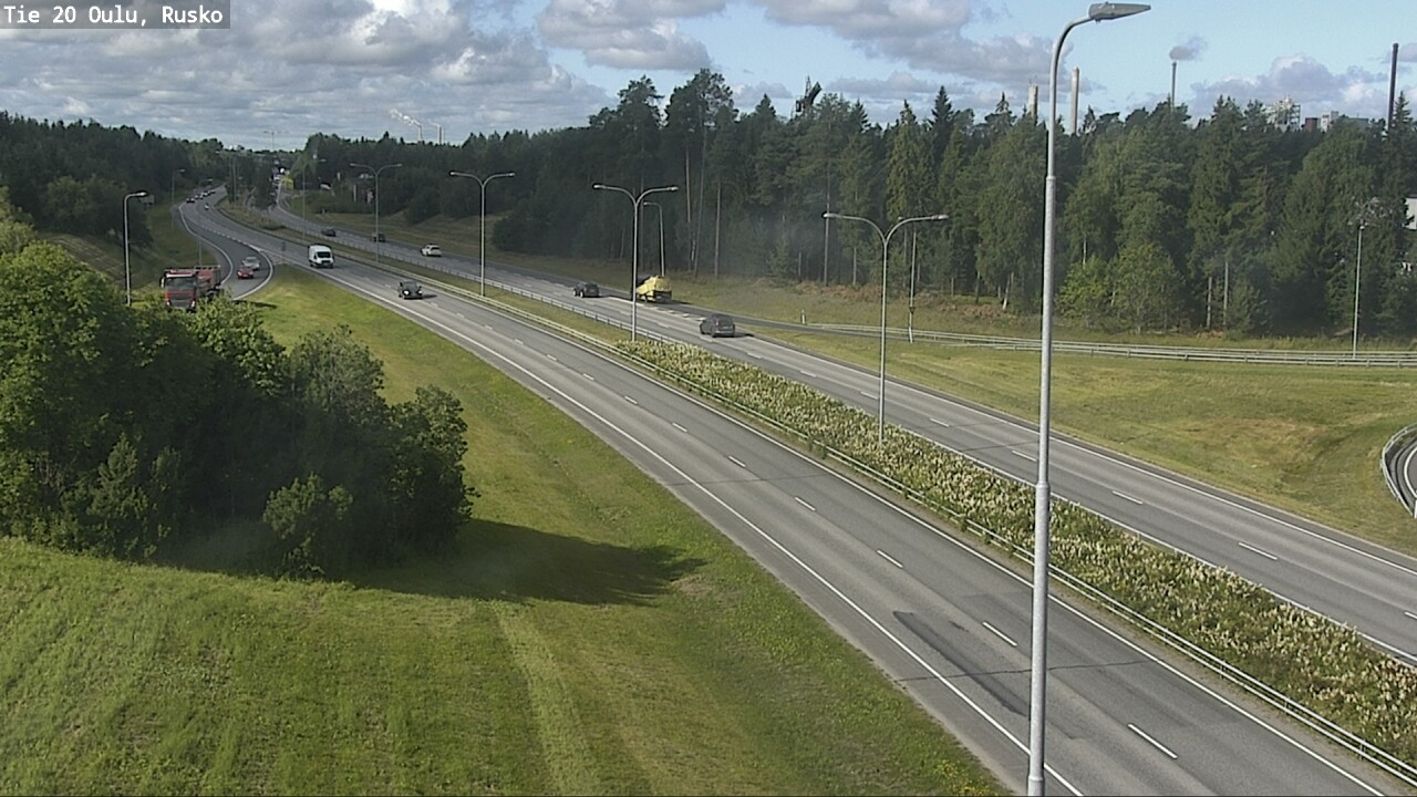 Kelikamerat Kuva Tie 20 Oulu, Rusko, Oulu, Pohjois-Pohjanmaa