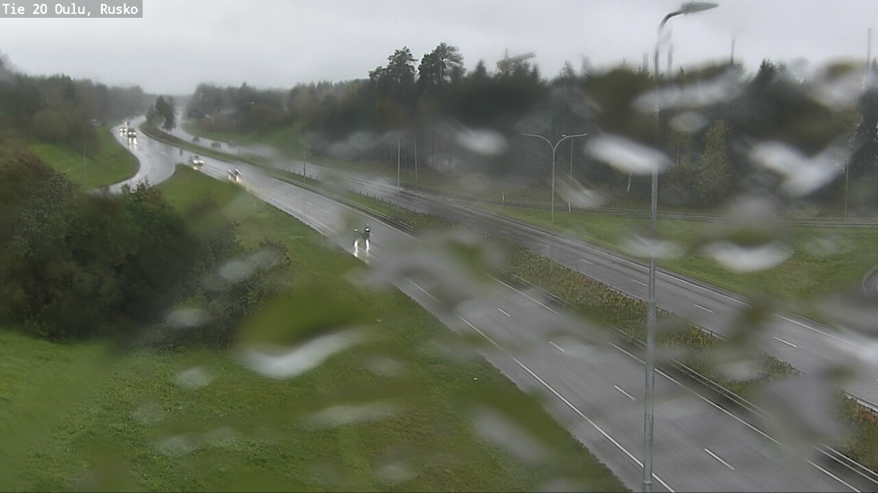 Weather Camera Image Väg 20 Uleåborg, Rusko, Oulu, Pohjois-Pohjanmaa