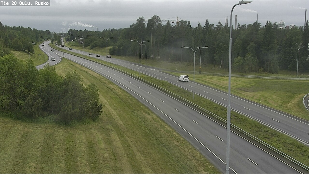 Weather Camera Image Road 20 Oulu, Rusko, Oulu, Pohjois-Pohjanmaa