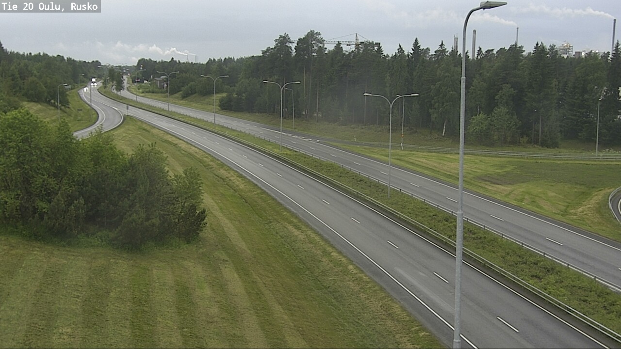 Kelikamerat Kuva Tie 20 Oulu, Rusko, Oulu, Pohjois-Pohjanmaa