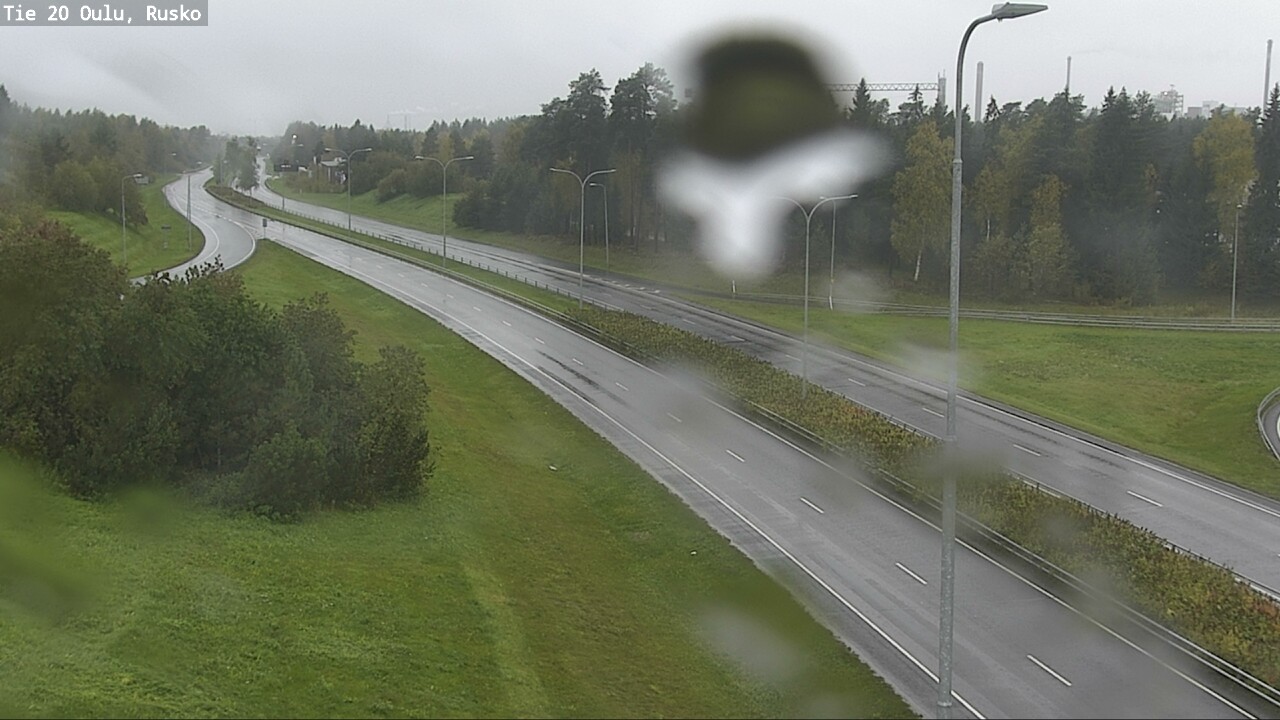 Weather Camera Image Väg 20 Uleåborg, Rusko, Oulu, Pohjois-Pohjanmaa