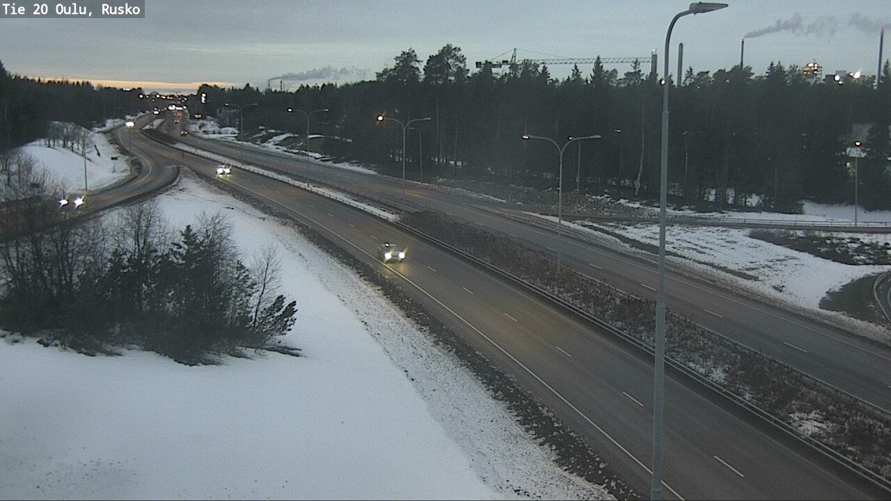 Kelikamerat Kuva Tie 20 Oulu, Rusko, Oulu, Pohjois-Pohjanmaa