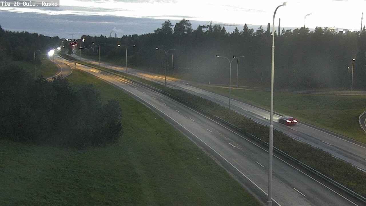 Kelikamerat Kuva Tie 20 Oulu, Rusko, Oulu, Pohjois-Pohjanmaa