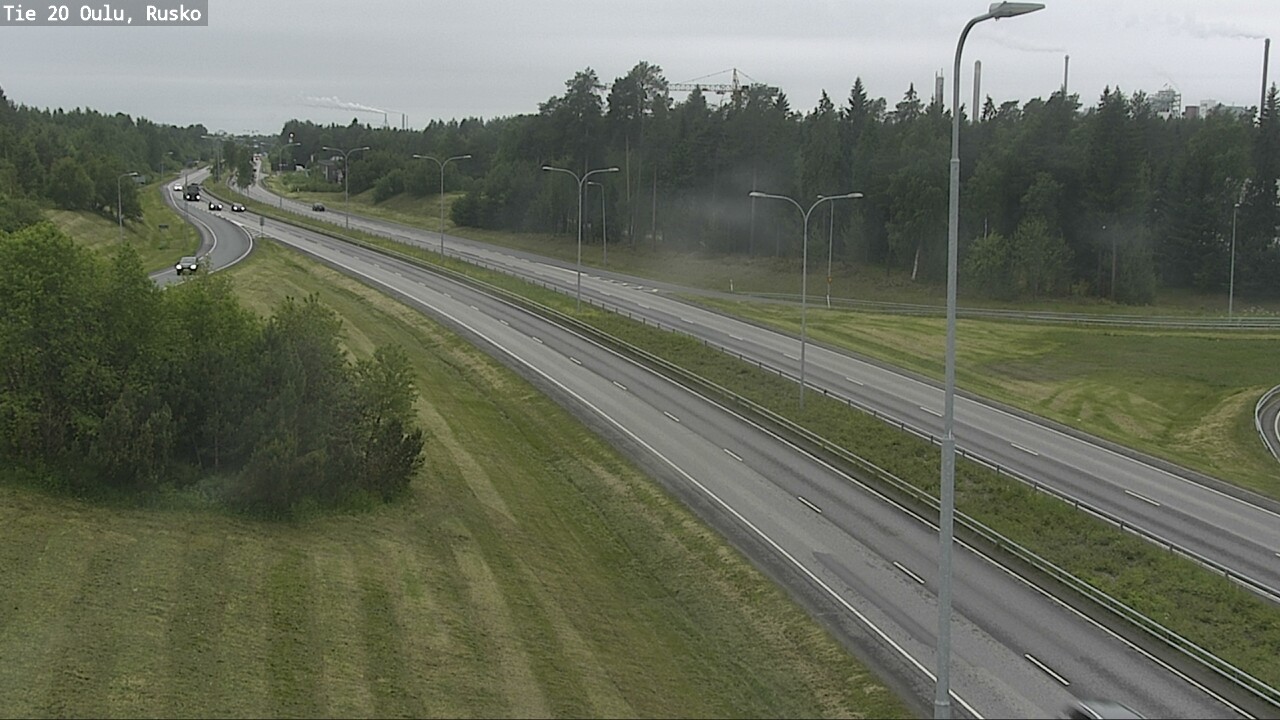Kelikamerat Kuva Tie 20 Oulu, Rusko, Oulu, Pohjois-Pohjanmaa