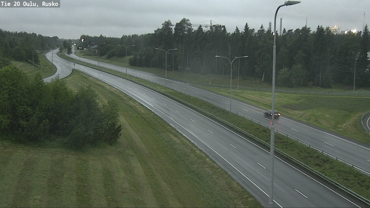 Kelikamerat Kuva Tie 20 Oulu, Rusko, Oulu, Pohjois-Pohjanmaa