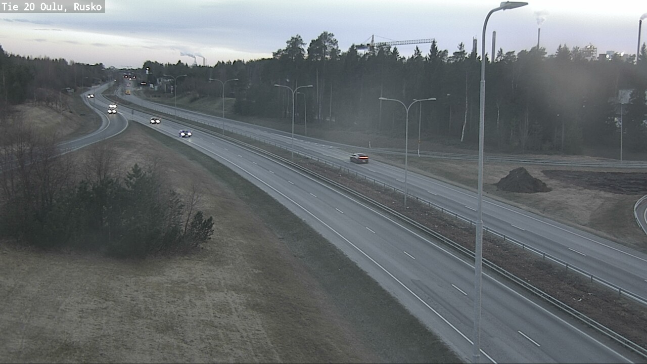 Kelikamerat Kuva Tie 20 Oulu, Rusko, Oulu, Pohjois-Pohjanmaa