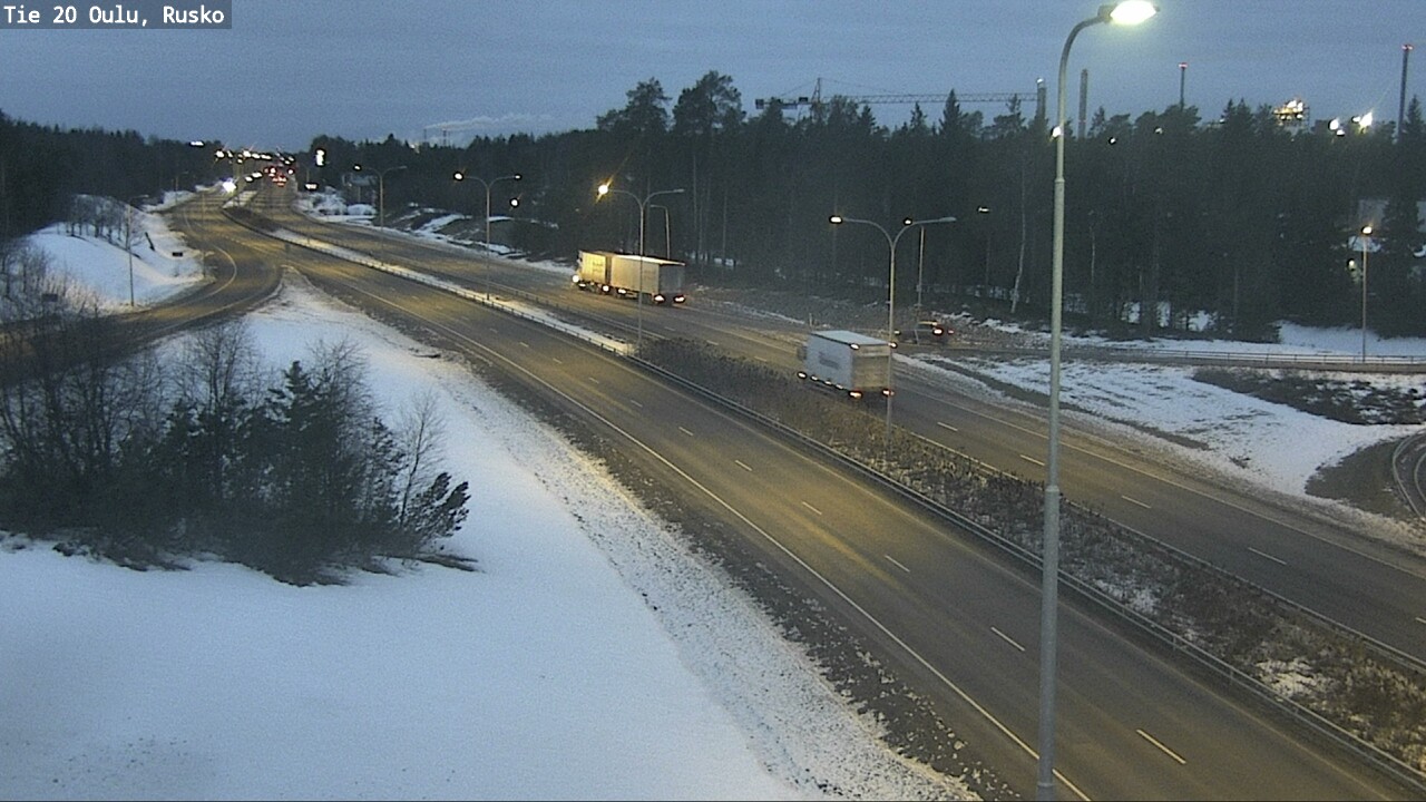 Kelikamerat Kuva Tie 20 Oulu, Rusko, Oulu, Pohjois-Pohjanmaa