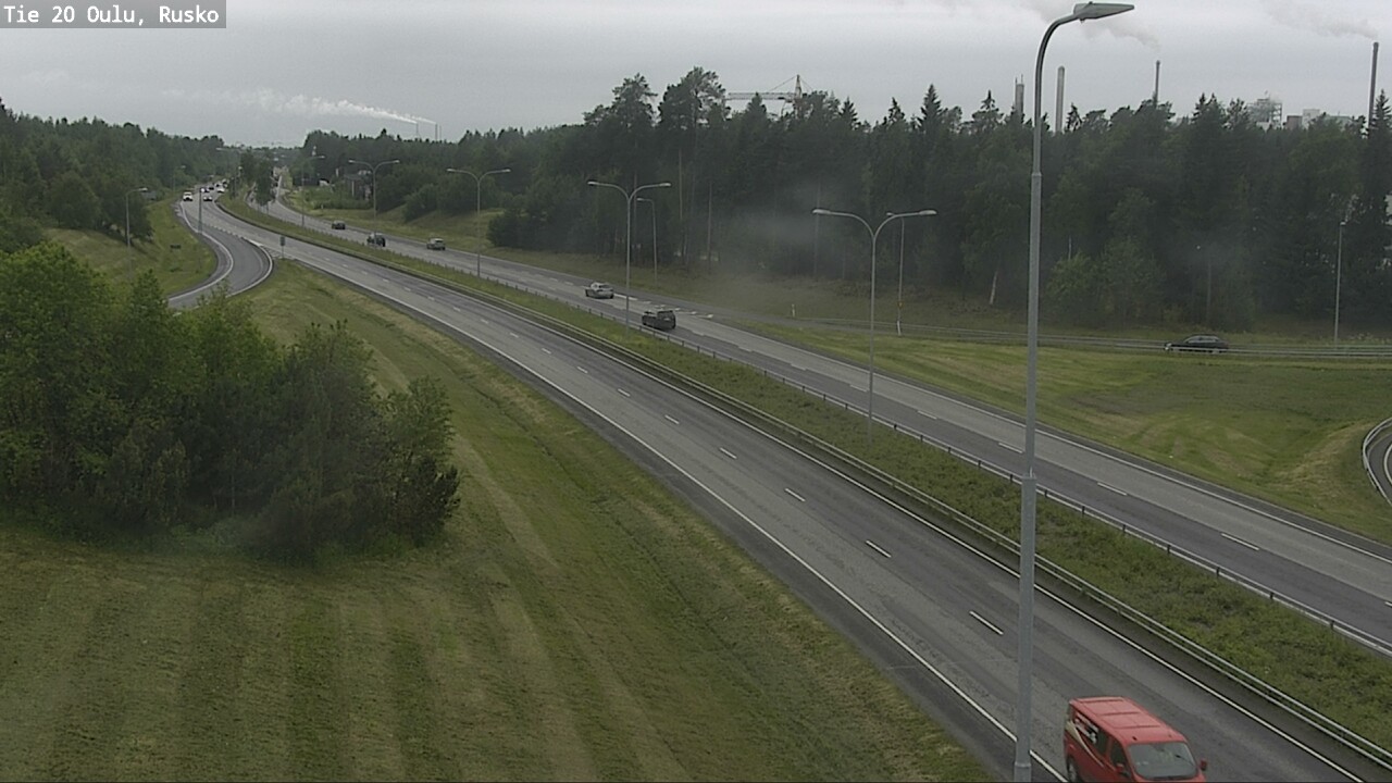 Kelikamerat Kuva Tie 20 Oulu, Rusko, Oulu, Pohjois-Pohjanmaa