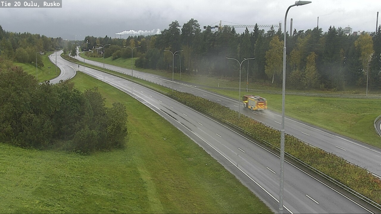 Weather Camera Image Road 20 Oulu, Rusko, Oulu, Pohjois-Pohjanmaa