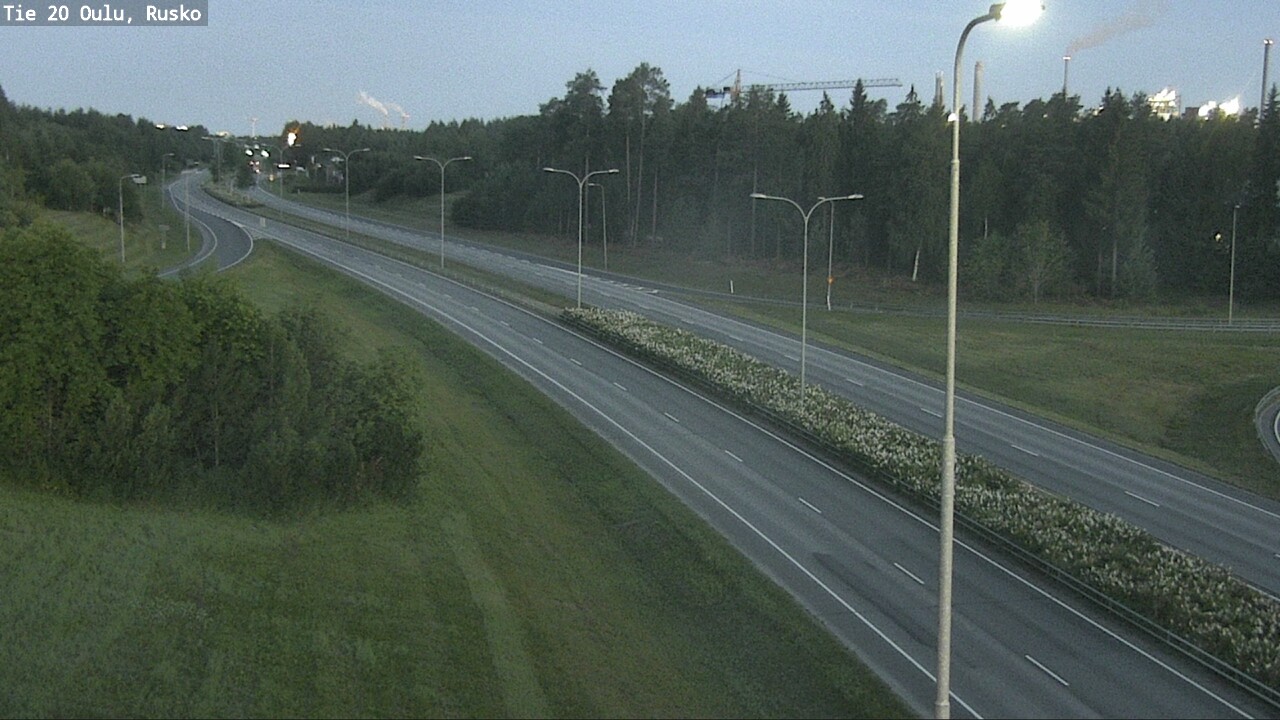 Kelikamerat Kuva Tie 20 Oulu, Rusko, Oulu, Pohjois-Pohjanmaa