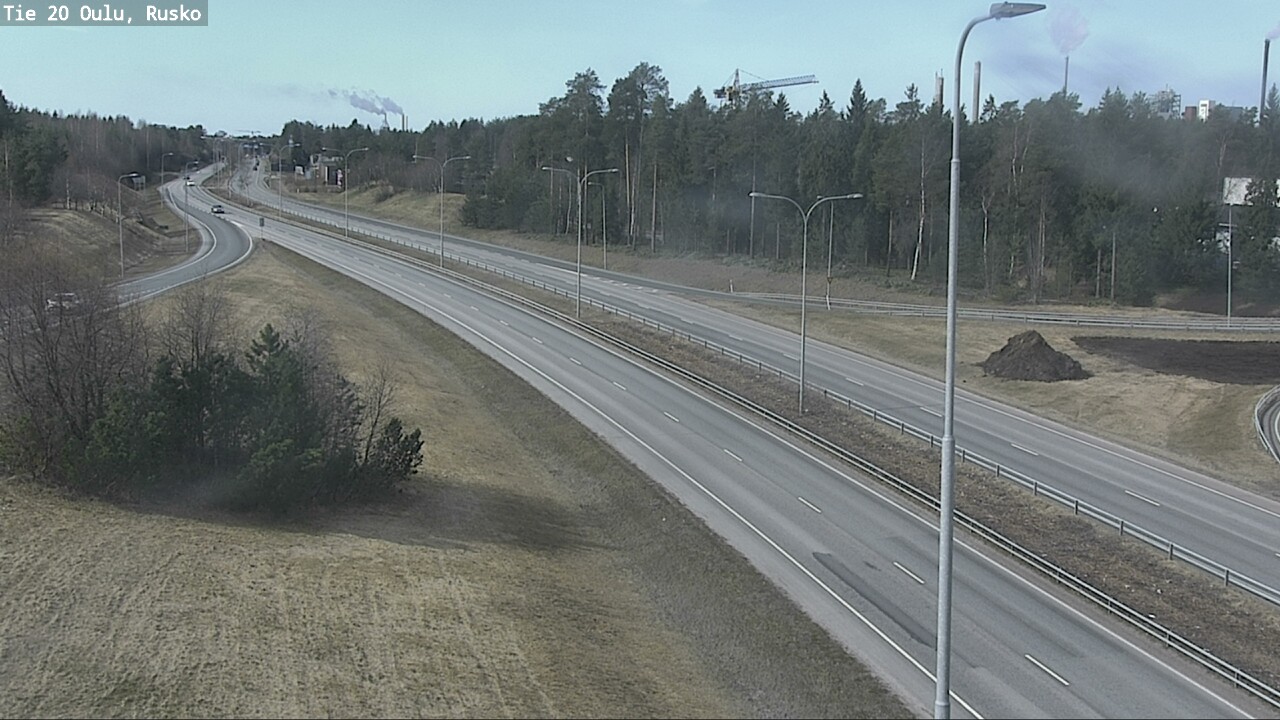 Kelikamerat Kuva Tie 20 Oulu, Rusko, Oulu, Pohjois-Pohjanmaa