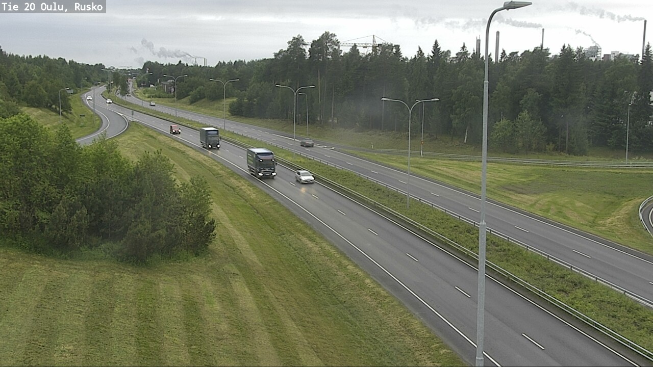 Kelikamerat Kuva Tie 20 Oulu, Rusko, Oulu, Pohjois-Pohjanmaa