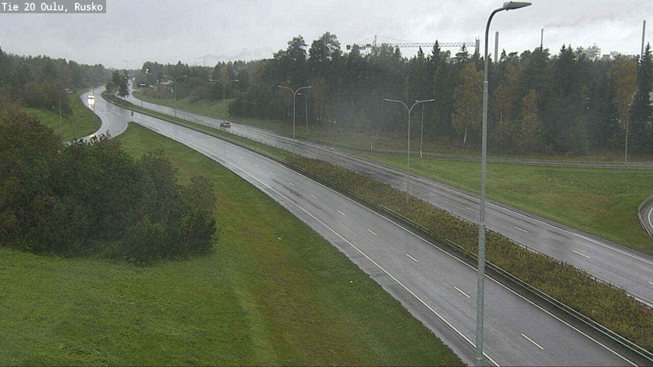 Weather Camera Image Road 20 Oulu, Rusko, Oulu, Pohjois-Pohjanmaa