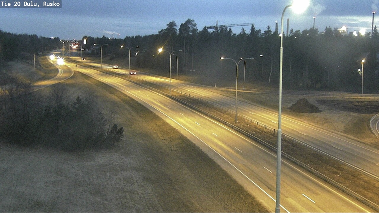 Kelikamerat Kuva Tie 20 Oulu, Rusko, Oulu, Pohjois-Pohjanmaa