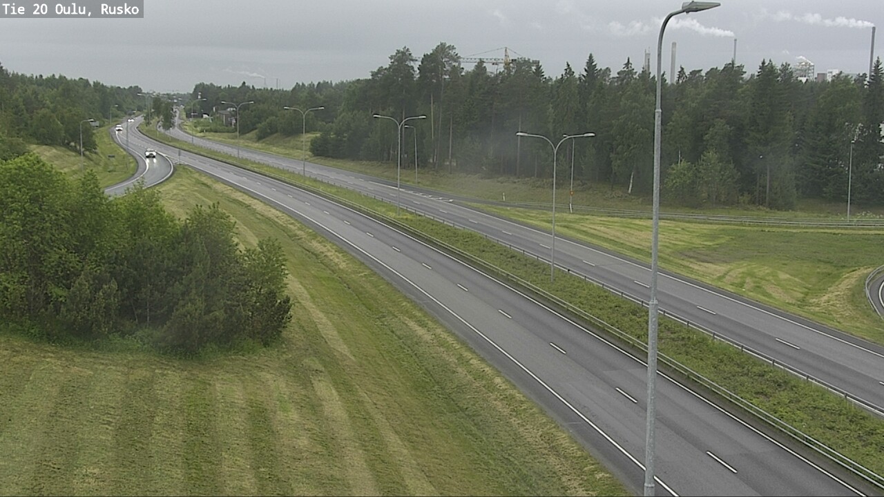 Kelikamerat Kuva Tie 20 Oulu, Rusko, Oulu, Pohjois-Pohjanmaa