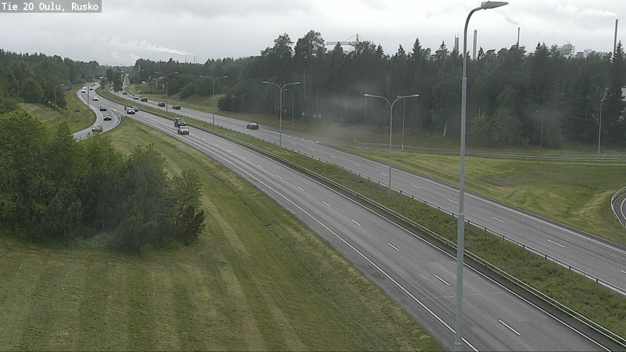 Kelikamerat Kuva Tie 20 Oulu, Rusko, Oulu, Pohjois-Pohjanmaa