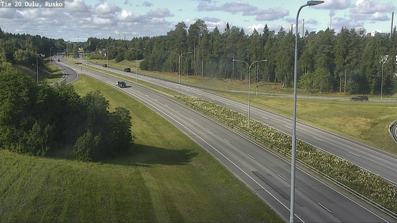 Kelikamerat Kuva Tie 20 Oulu, Rusko, Oulu, Pohjois-Pohjanmaa