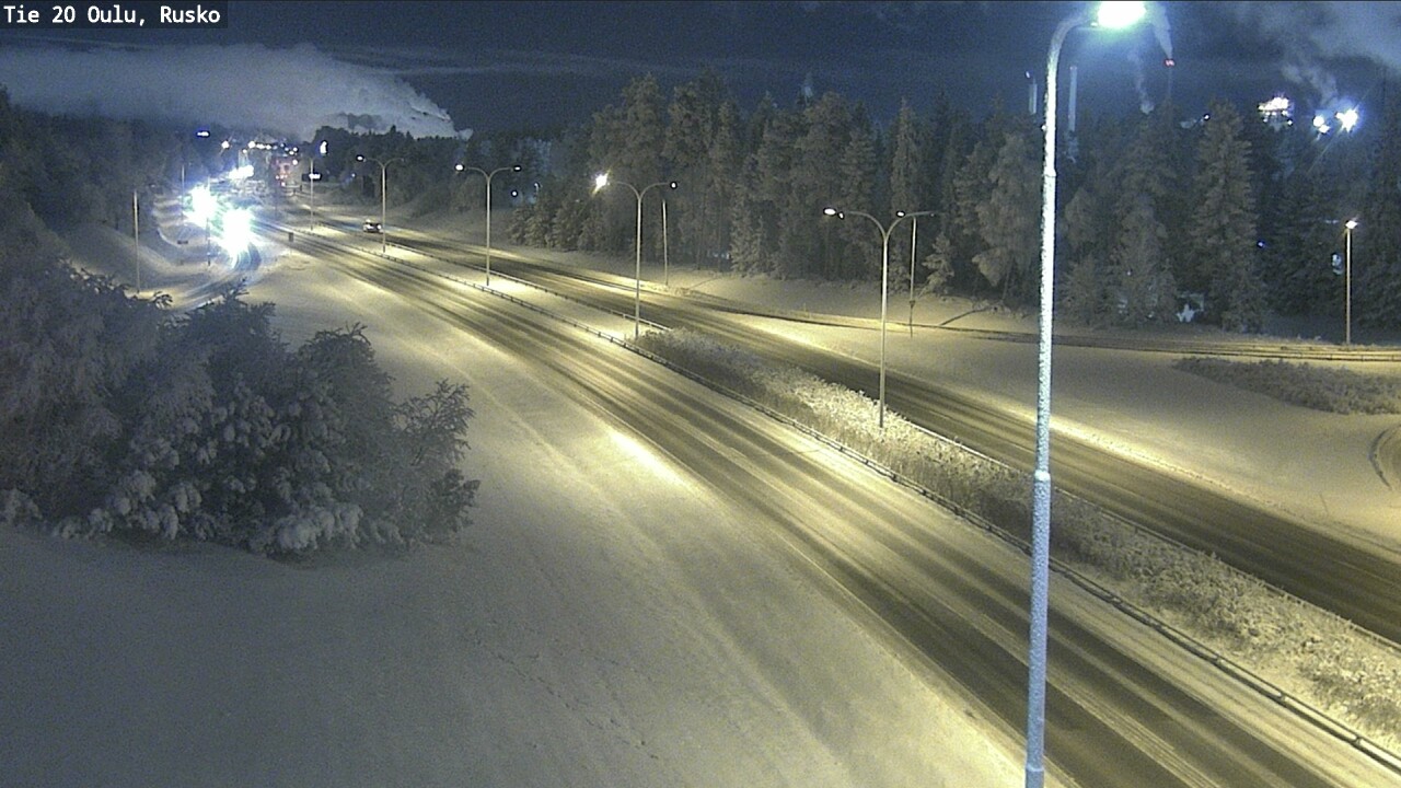 Kelikamerat Kuva Tie 20 Oulu, Rusko, Oulu, Pohjois-Pohjanmaa