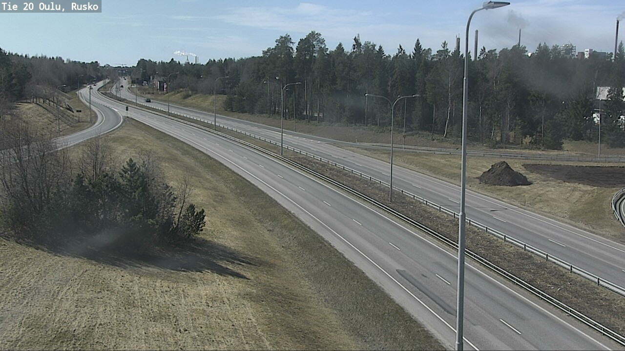 Kelikamerat Kuva Tie 20 Oulu, Rusko, Oulu, Pohjois-Pohjanmaa