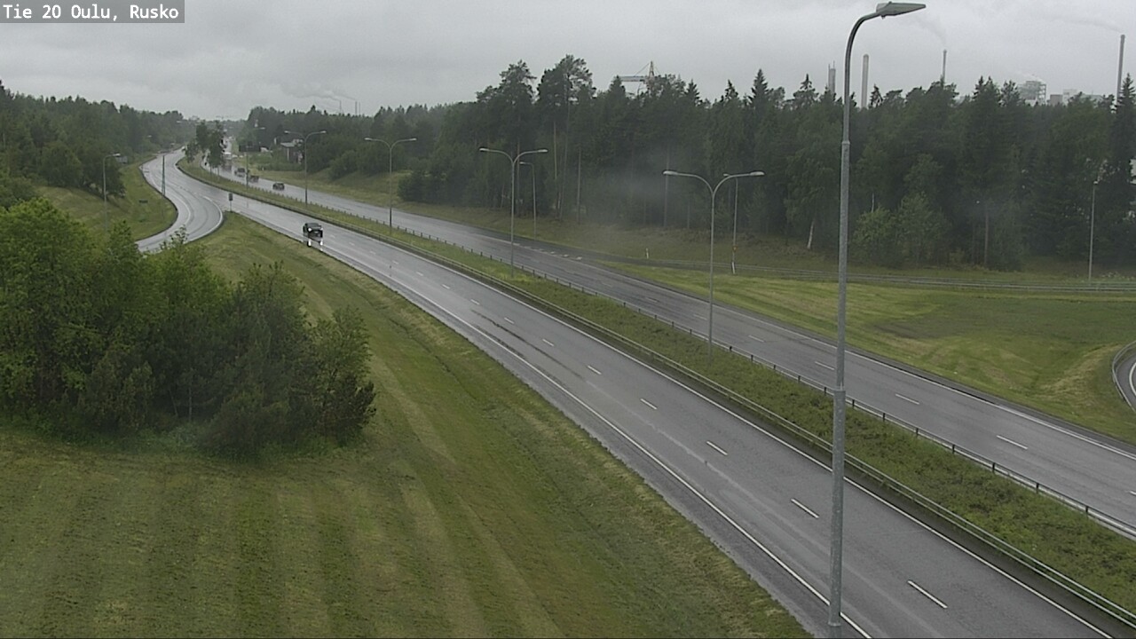 Kelikamerat Kuva Tie 20 Oulu, Rusko, Oulu, Pohjois-Pohjanmaa