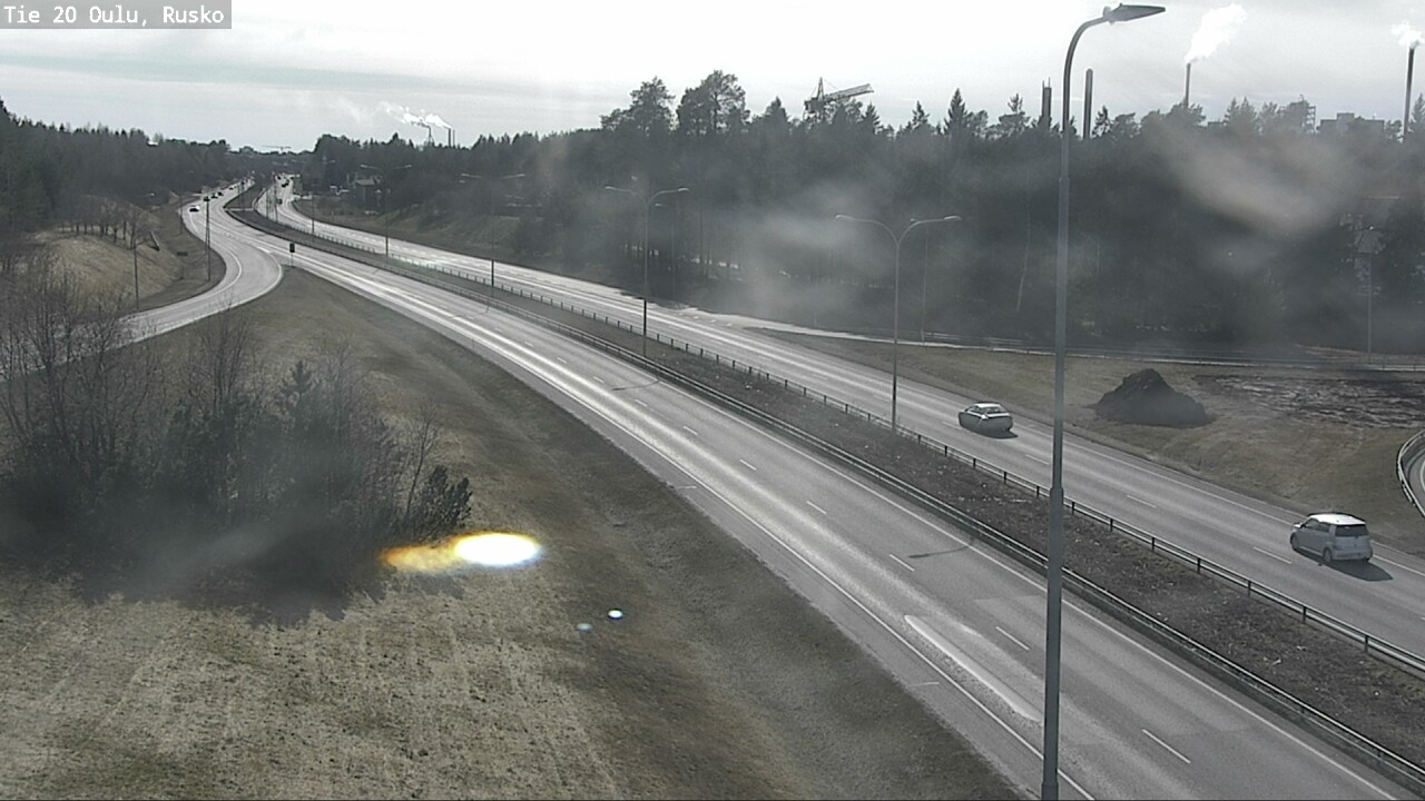 Kelikamerat Kuva Tie 20 Oulu, Rusko, Oulu, Pohjois-Pohjanmaa