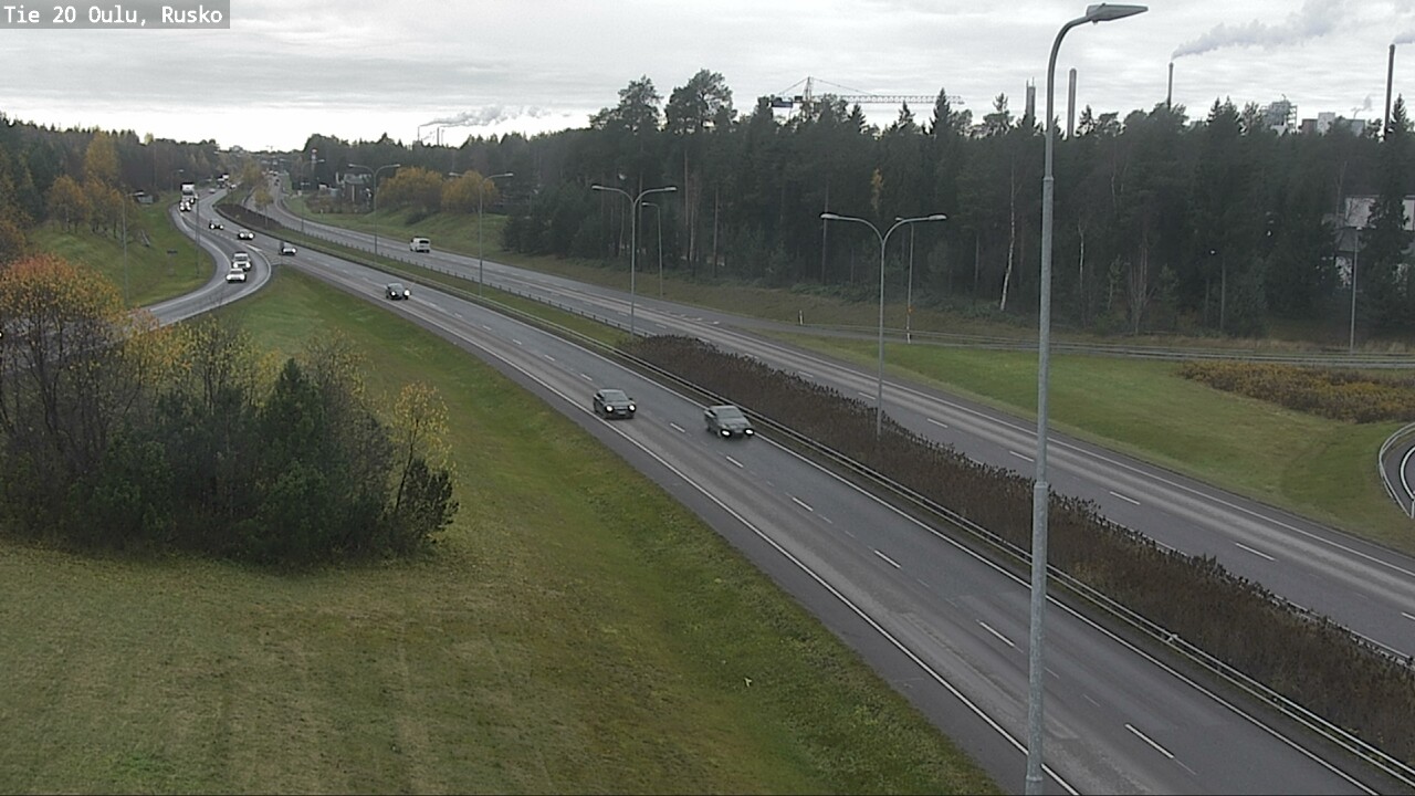 Kelikamerat Kuva Tie 20 Oulu, Rusko, Oulu, Pohjois-Pohjanmaa