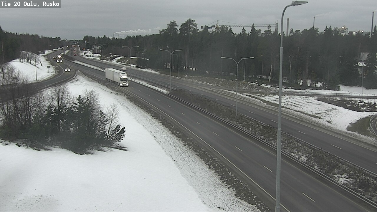 Kelikamerat Kuva Tie 20 Oulu, Rusko, Oulu, Pohjois-Pohjanmaa