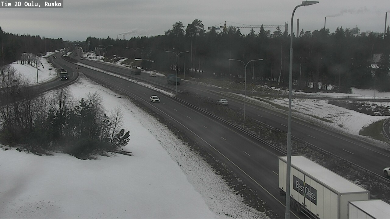 Kelikamerat Kuva Tie 20 Oulu, Rusko, Oulu, Pohjois-Pohjanmaa