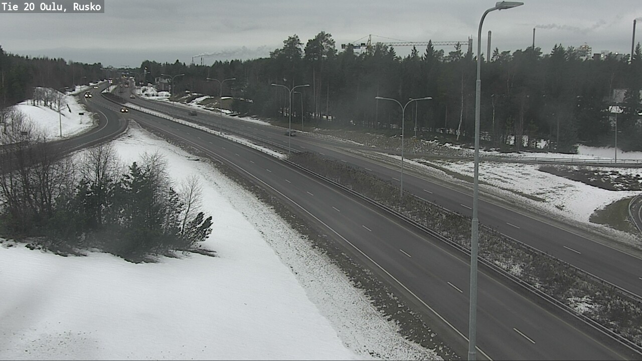 Kelikamerat Kuva Tie 20 Oulu, Rusko, Oulu, Pohjois-Pohjanmaa