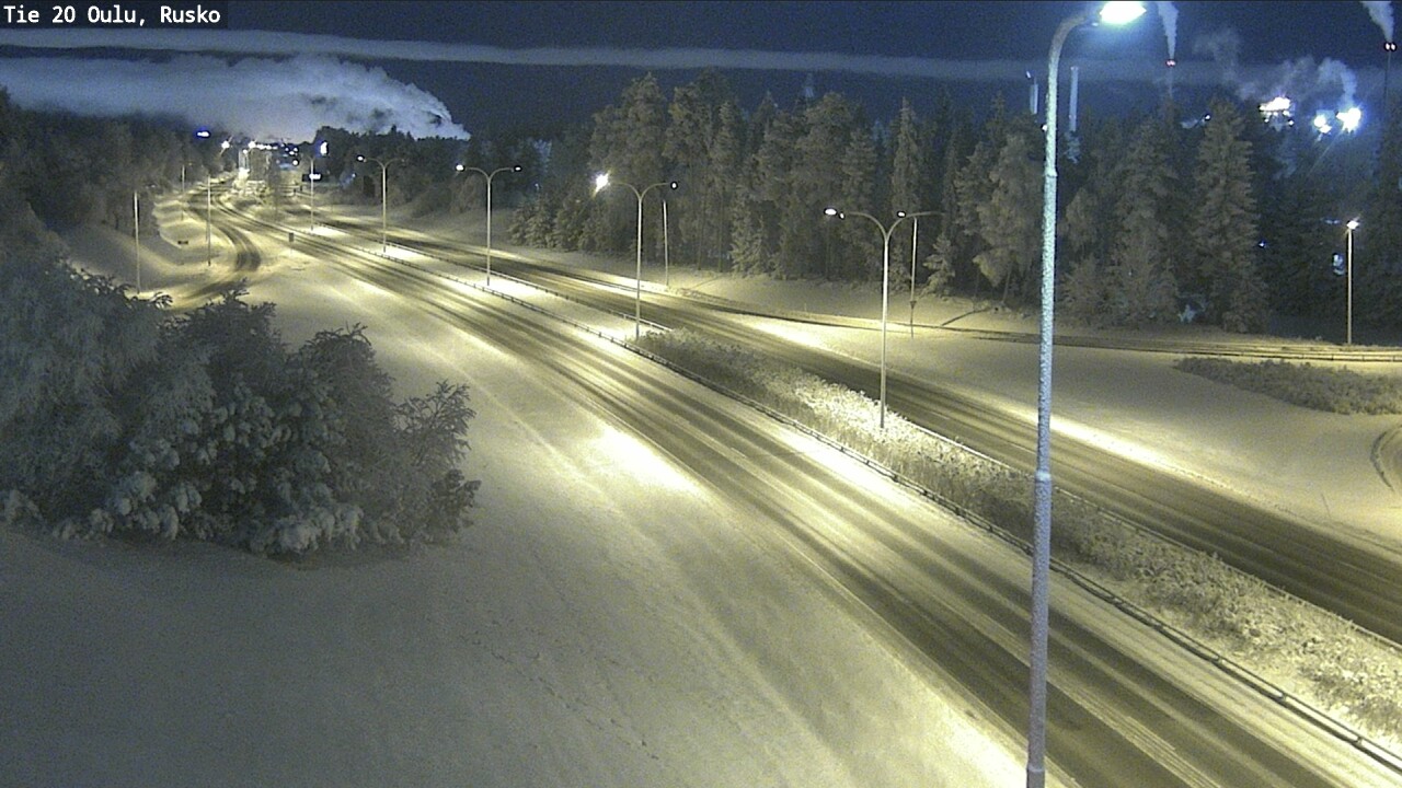 Kelikamerat Kuva Tie 20 Oulu, Rusko, Oulu, Pohjois-Pohjanmaa