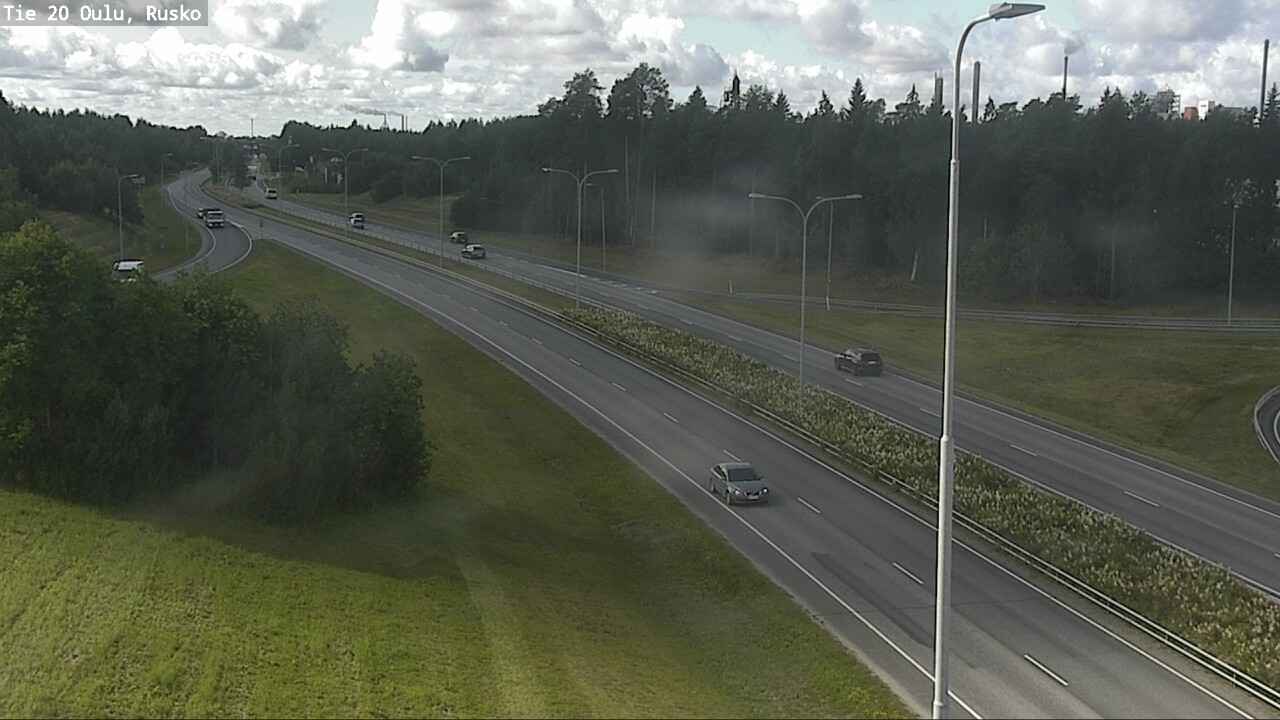 Kelikamerat Kuva Tie 20 Oulu, Rusko, Oulu, Pohjois-Pohjanmaa