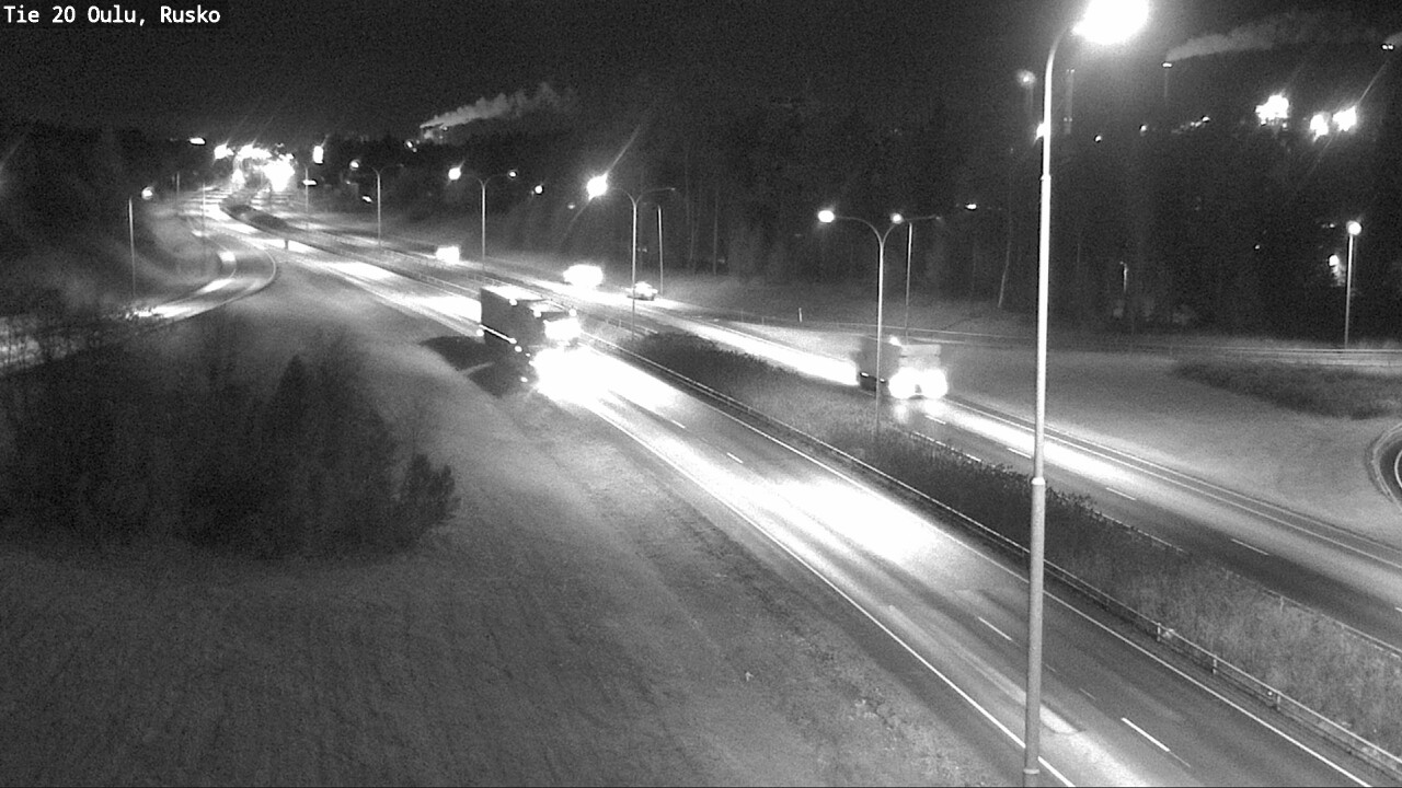 Kelikamerat Kuva Tie 20 Oulu, Rusko, Oulu, Pohjois-Pohjanmaa